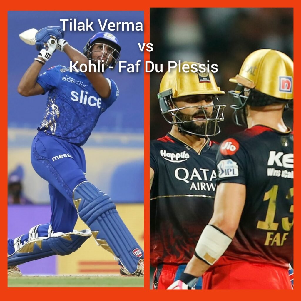 Mumbai Indians vs RCB: कोहली-फ़ाफ डु पलेसी की पारी तिलक की पारी पर पड़ी भारी