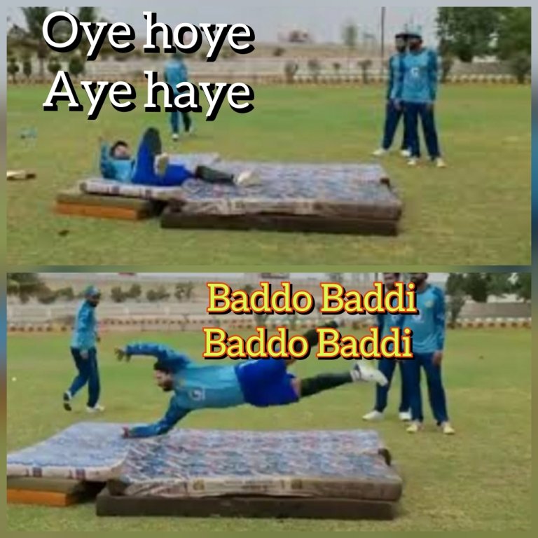 Pakistan Cricket: दुख दर्द तकलीफ और अब बिस्तर के गद्दे पर फीलडिंग प्रैक्टिस