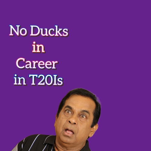 No ducks in career in T20Is: ये बल्लेबाज शून्य पर कभी आउट नहीं हुये