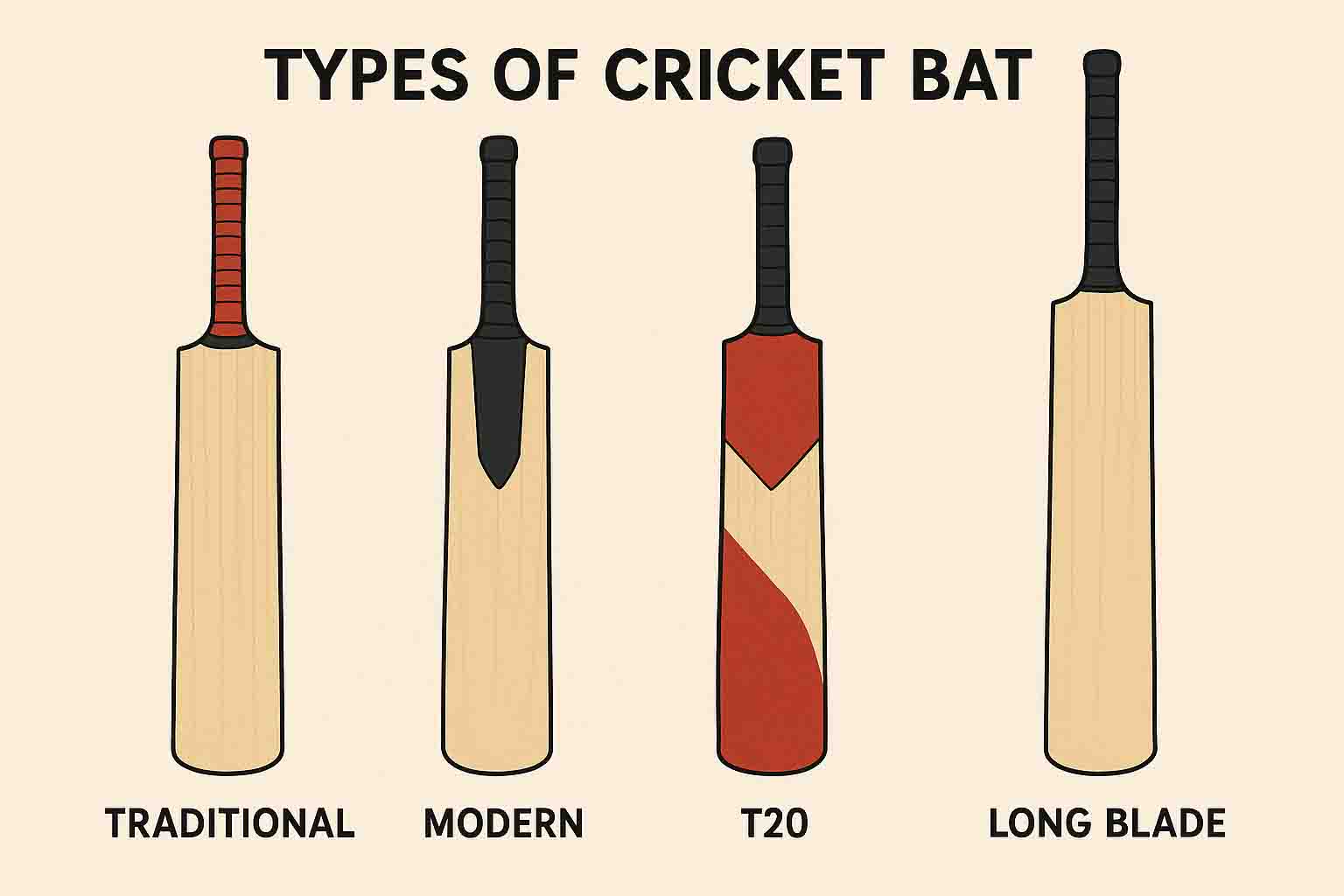 Cricket Bat: प्रकार, कीमत, ब्रांड, और खरीदने से पहले जानने योग्य बातें