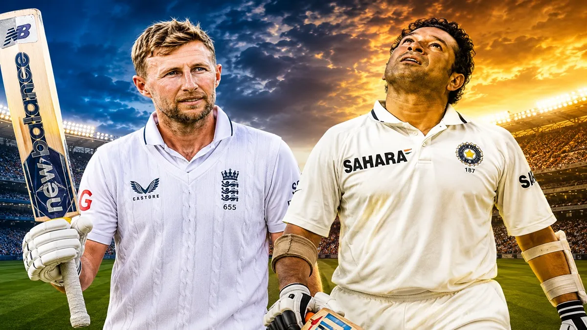 Joe Root Sachin Tendulkar का Test रिकॉर्ड तोड़ पाएंगे? 1,807 रन दूर, सामने हैं सिर्फ 15 मैच