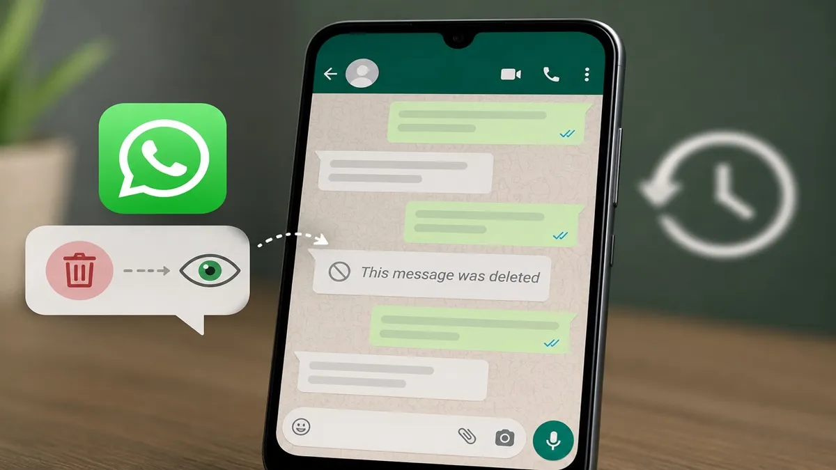 WhatsApp पर Delete हुआ Message फिर दिख सकता है! फोन की ये Setting आएगी काम