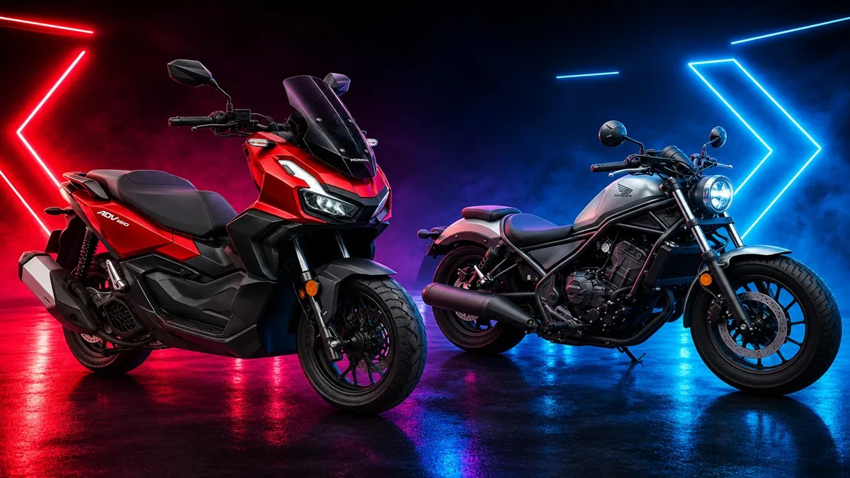 Honda का बड़ा धमाका! ₹1.70 लाख में ADV160 और ₹2.22 लाख में Rebel 300 लॉन्च, जानिए क्या मिलेगा खास