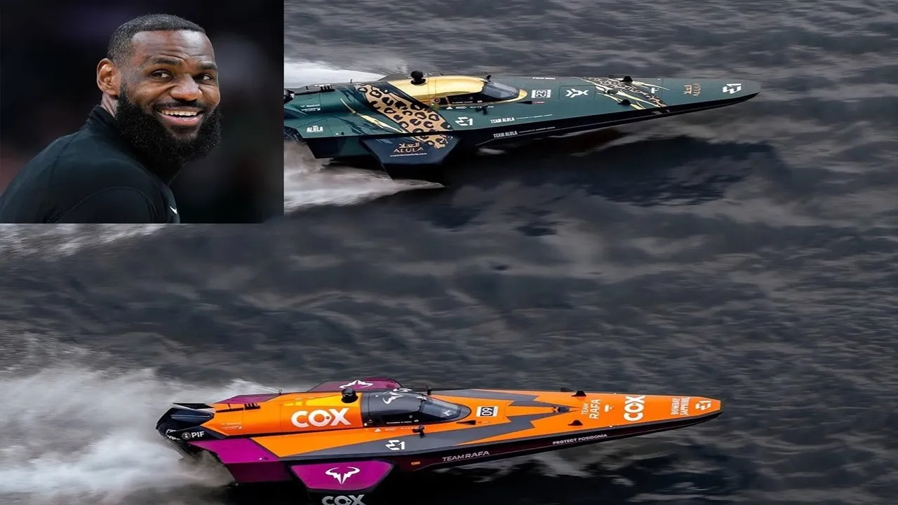LeBron James Takes His Superstar Status From the NBA Court to the Open Water