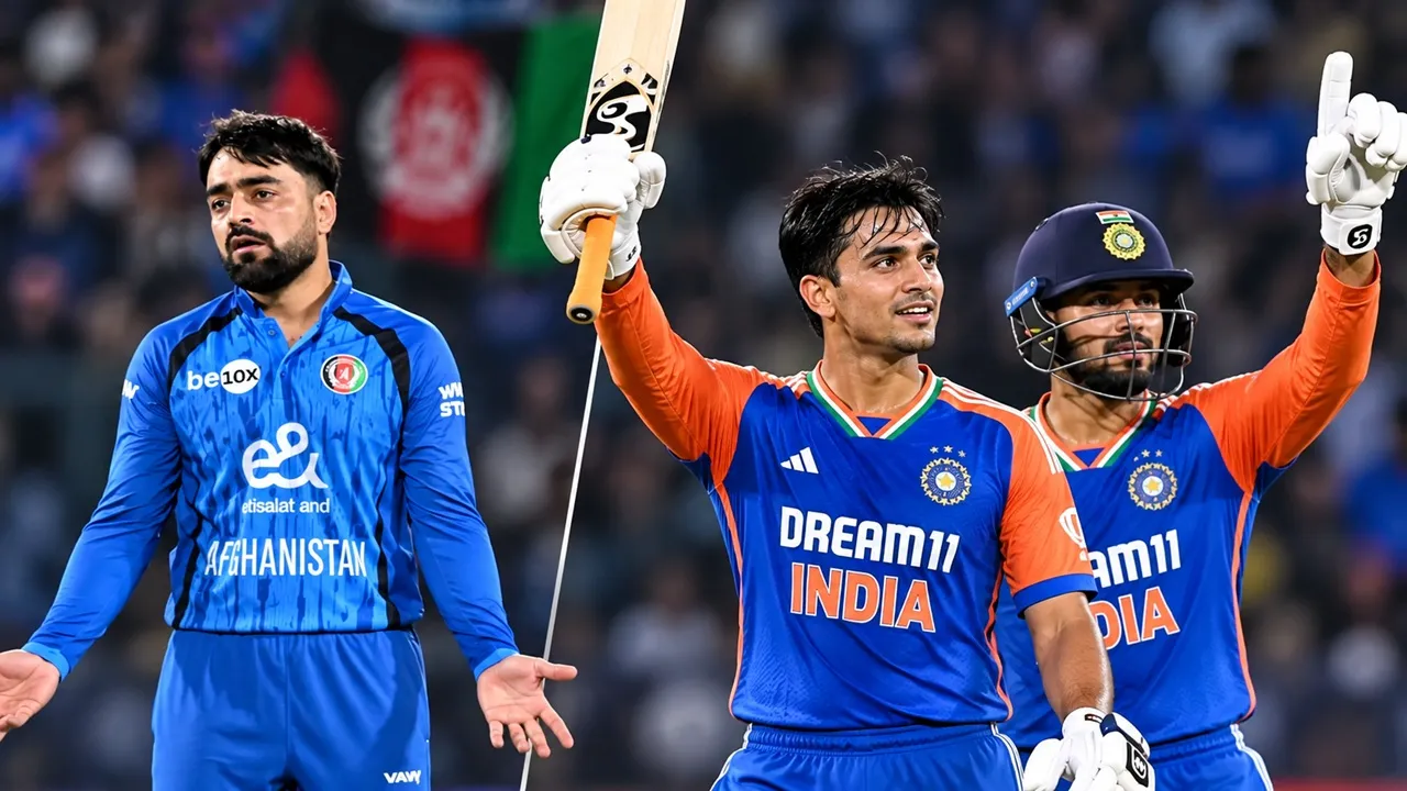 IND vs AFG 1st T20I: 156 रन का लक्ष्य भी नहीं टिक पाया, भारत ने 7 विकेट से रौंदा अफगानिस्तान