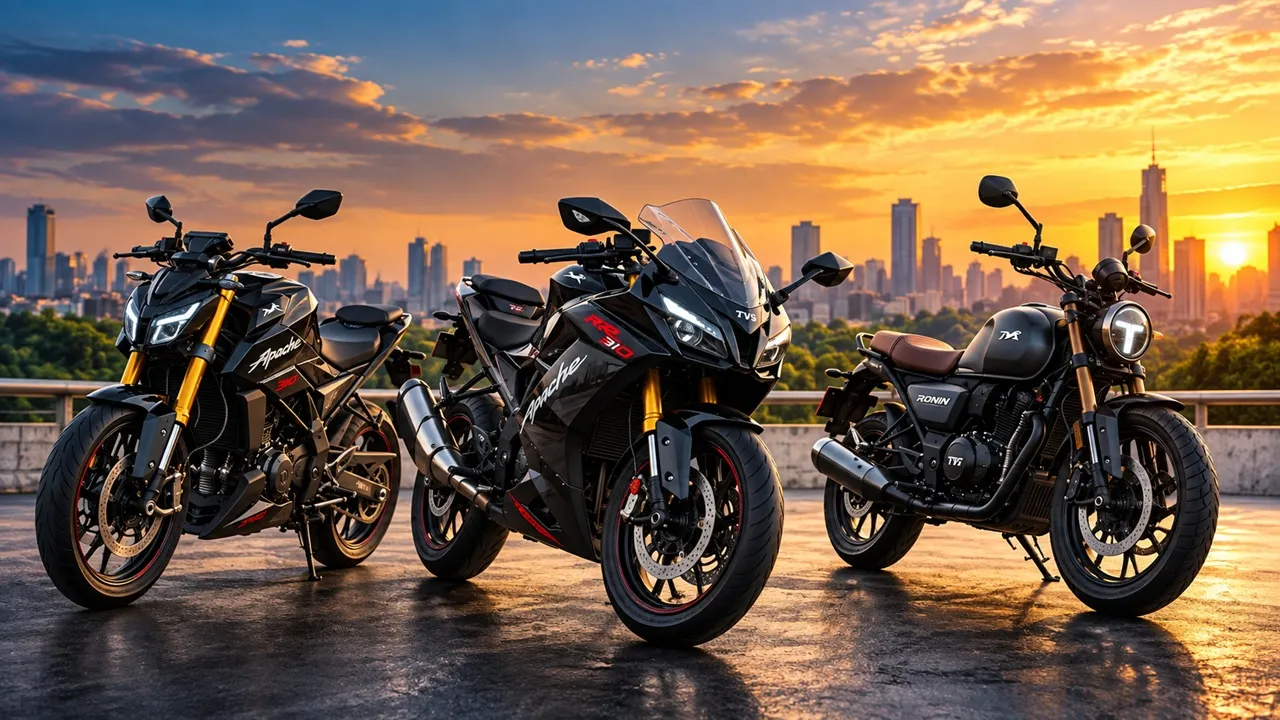TVS Is Changing the Premium Motorcycle Game in India — And the New Apache and Ronin Updates Tell the Bigger Story