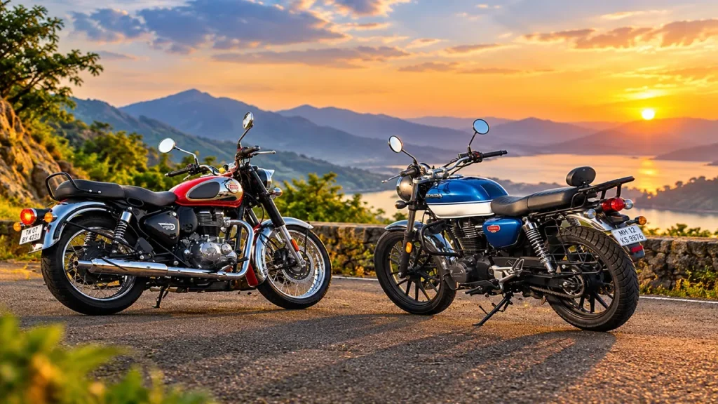 honda vs royal enfield